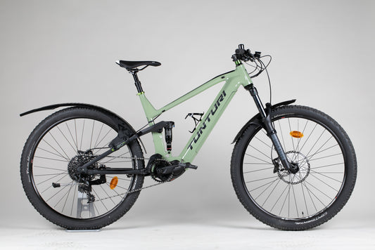 Tunturi E290 Full - käytetty sähköpyörä 175-185 cm ajajalle