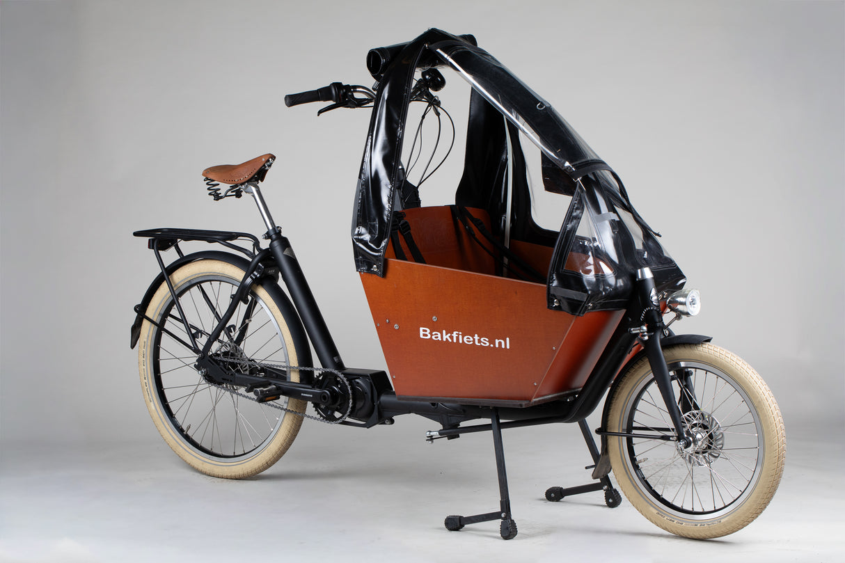 Bakfiets E-CargoBike Cruiser Short Laatikkopyörä - käytetty sähköpyörä 155-200 cm ajajalle
