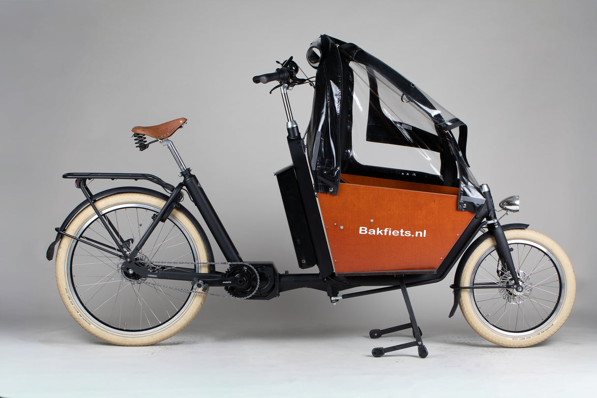 Bakfiets E-CargoBike Cruiser Short Laatikkopyörä - käytetty sähköpyörä 155-200 cm ajajalle