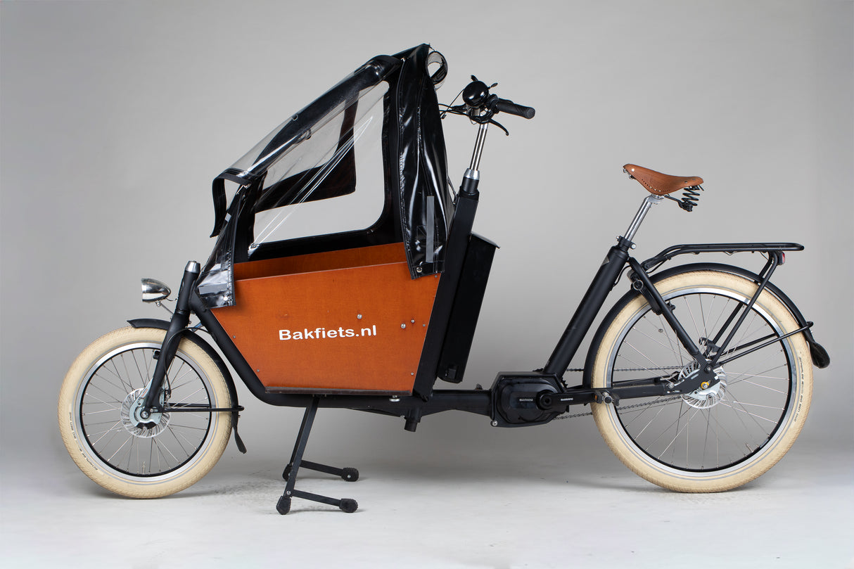 Bakfiets E-CargoBike Cruiser Short Laatikkopyörä - käytetty sähköpyörä 155-200 cm ajajalle