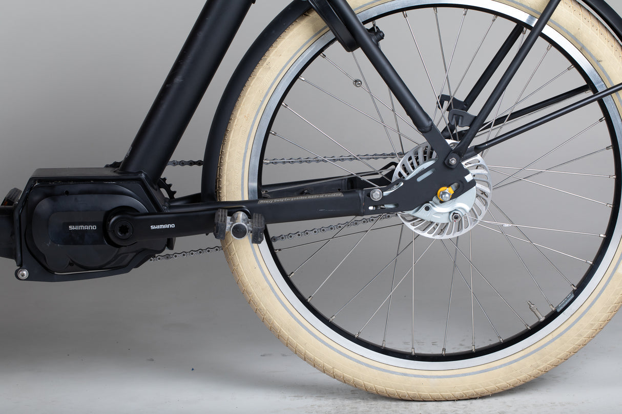 Bakfiets E-CargoBike Cruiser Short Laatikkopyörä - käytetty sähköpyörä 155-200 cm ajajalle