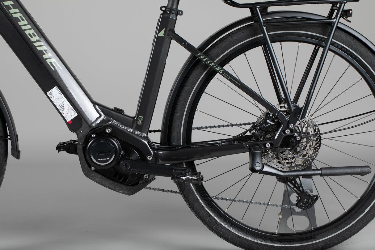 Haibike Trekking 7 LOW - käytetty sähköpyörä 158-170 cm ajajalle