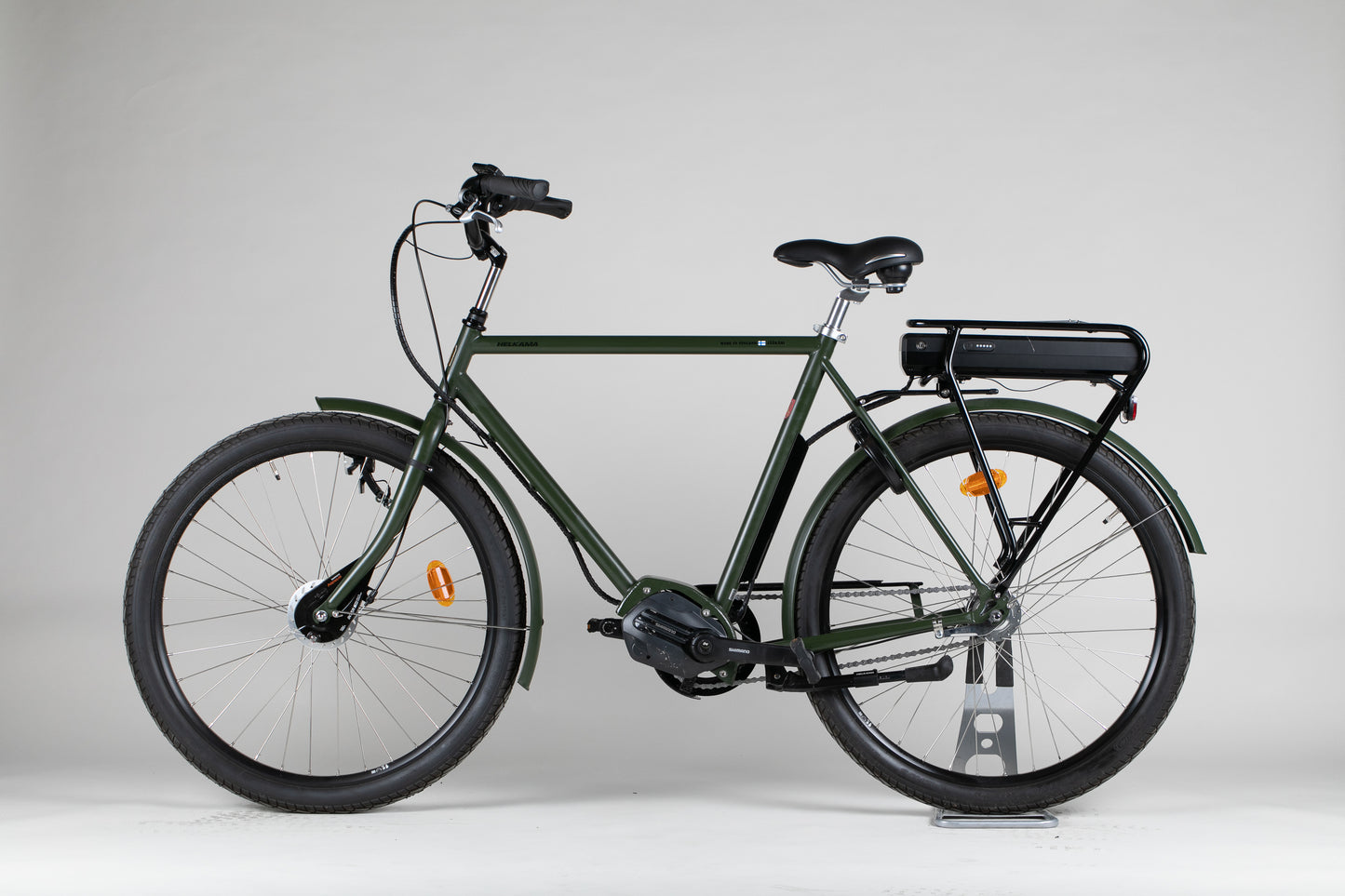 Helkama e-Jääkäri - käytetty sähköpyörä 163-190 cm ajajalle