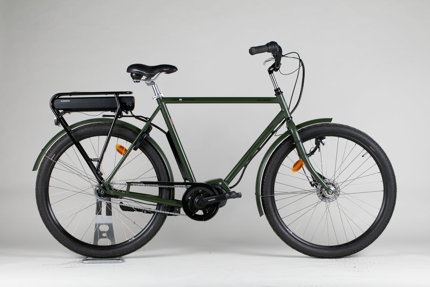 Helkama e-Jääkäri - käytetty sähköpyörä 163-190 cm ajajalle