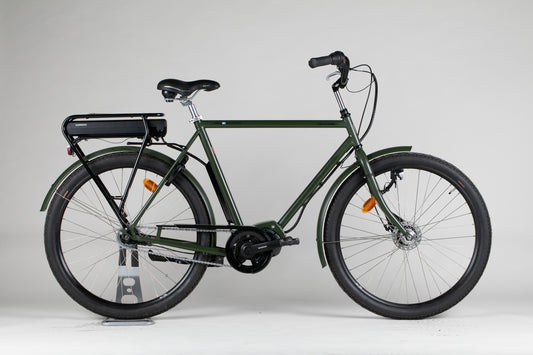 Helkama e-Jääkäri - käytetty sähköpyörä 163-190 cm ajajalle