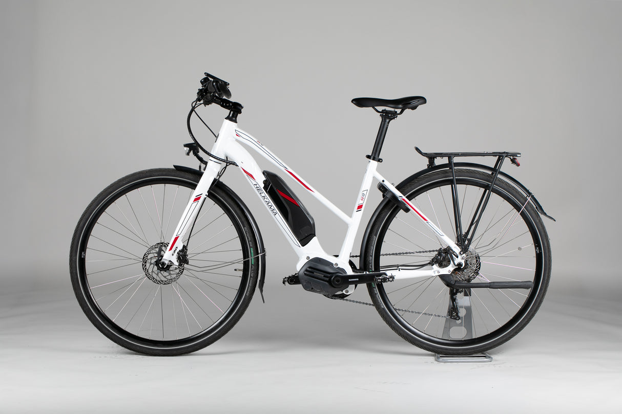 Helkama SE10L 10sp 28” - käytetty sähköpyörä 150-170 cm ajajalle
