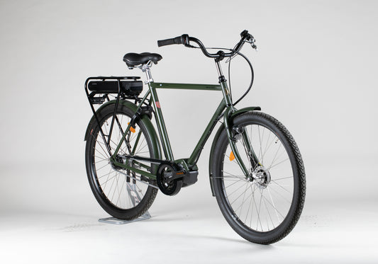 Helkama e-Jääkäri - käytetty sähköpyörä 163-190 cm ajajalle