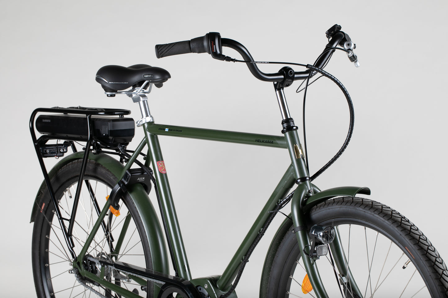 Helkama e-Jääkäri - käytetty sähköpyörä 163-190 cm ajajalle