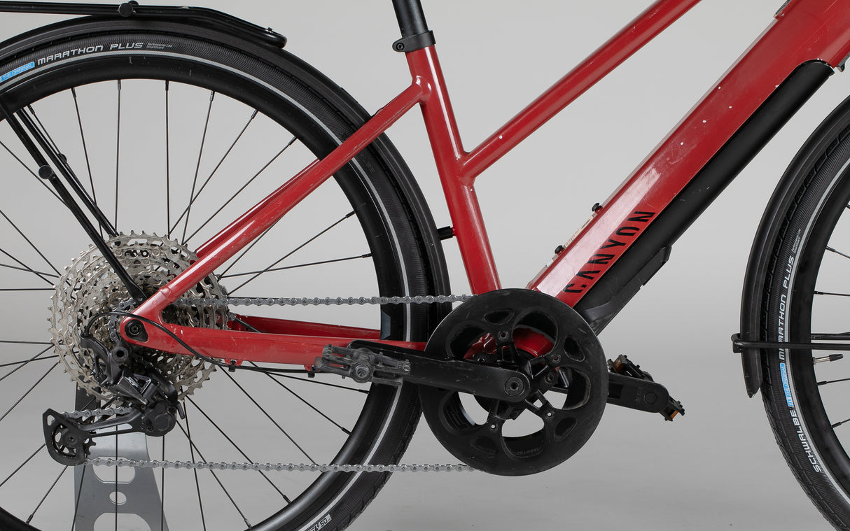 Canyon Commuter:On 7 Wmn - käytetty sähköpyörä 157-169 cm ajajalle