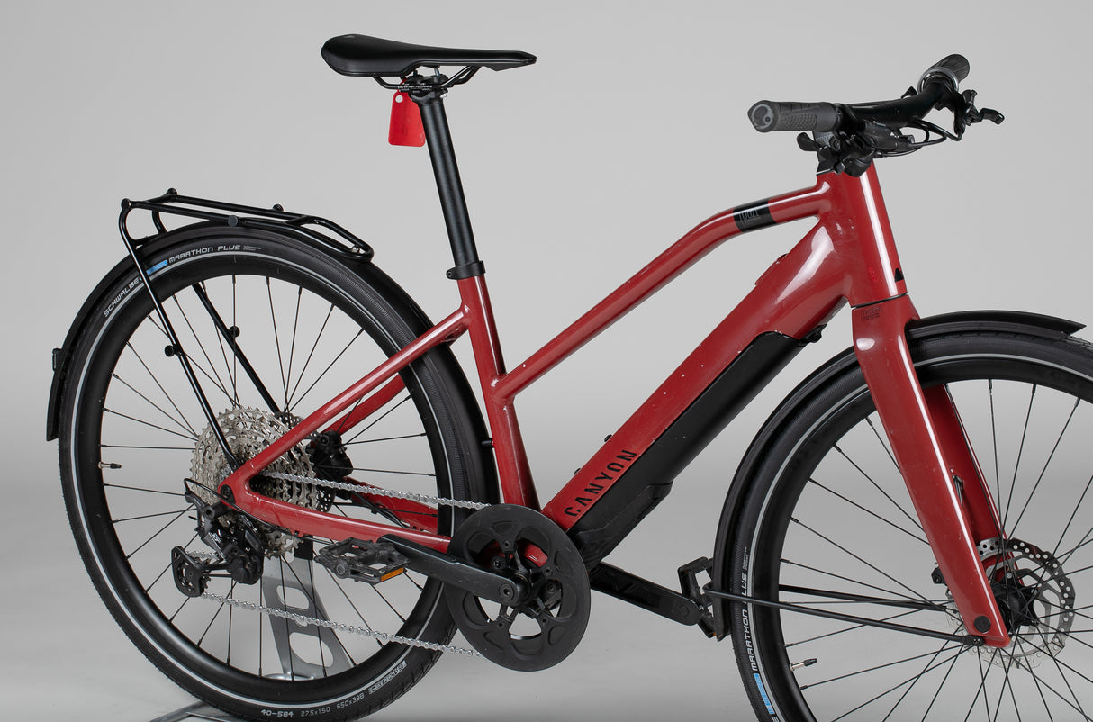 Canyon Commuter:On 7 Wmn - käytetty sähköpyörä 157-169 cm ajajalle