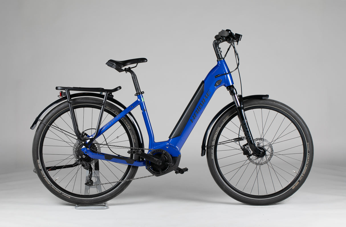 Haibike Trekking 4 - käytetty sähköpyörä 160-170 cm ajajalle