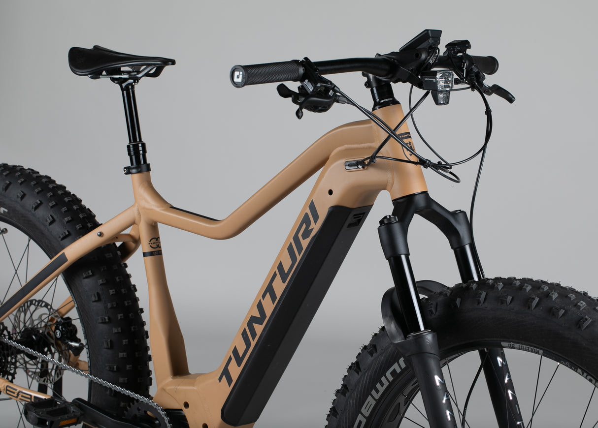 Tunturi E-Max Ebf600 - käytetty sähköpyörä 176-187 cm ajajalle