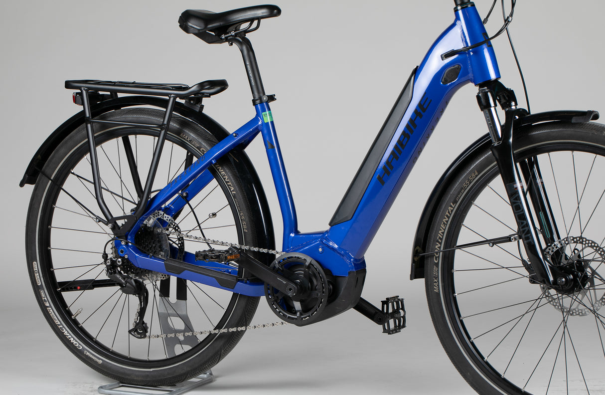 Haibike Trekking 4 - käytetty sähköpyörä 160-170 cm ajajalle