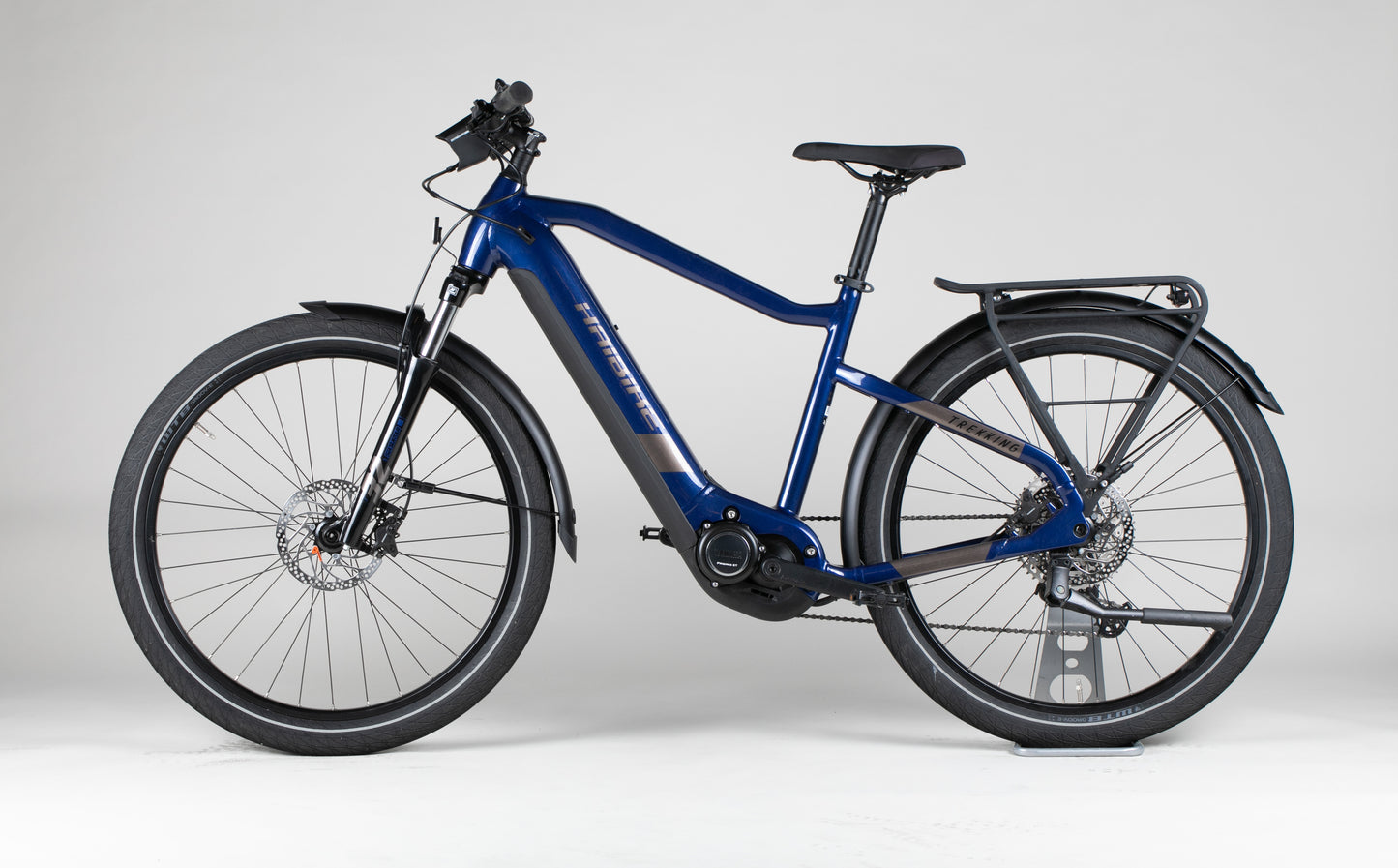 Haibike Trekking 7 Mid - käytetty sähköpyörä 155-165 cm ajajalle