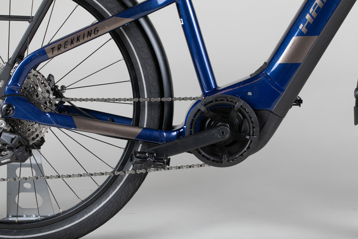 Haibike Trekking 7 Mid - käytetty sähköpyörä 155-165 cm ajajalle