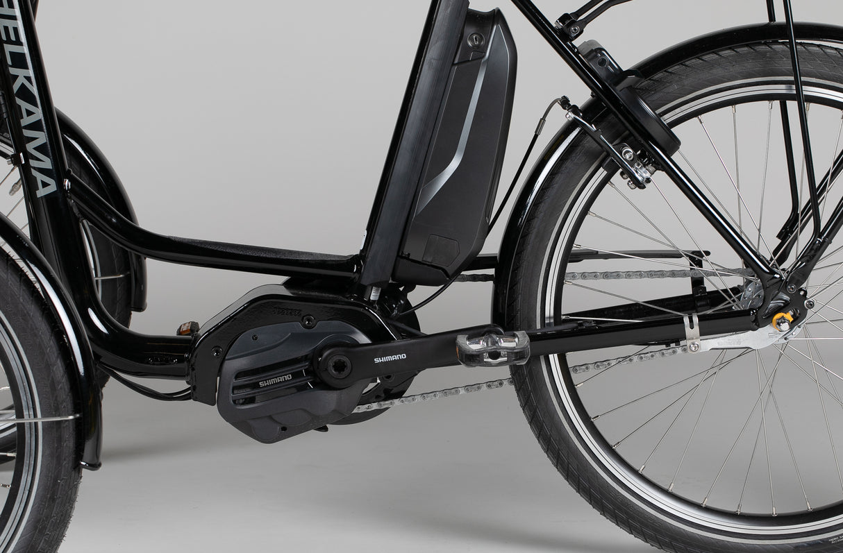 Helkama E-Trike 3sp - käytetty sähköpyörä 140-200 cm ajajalle
