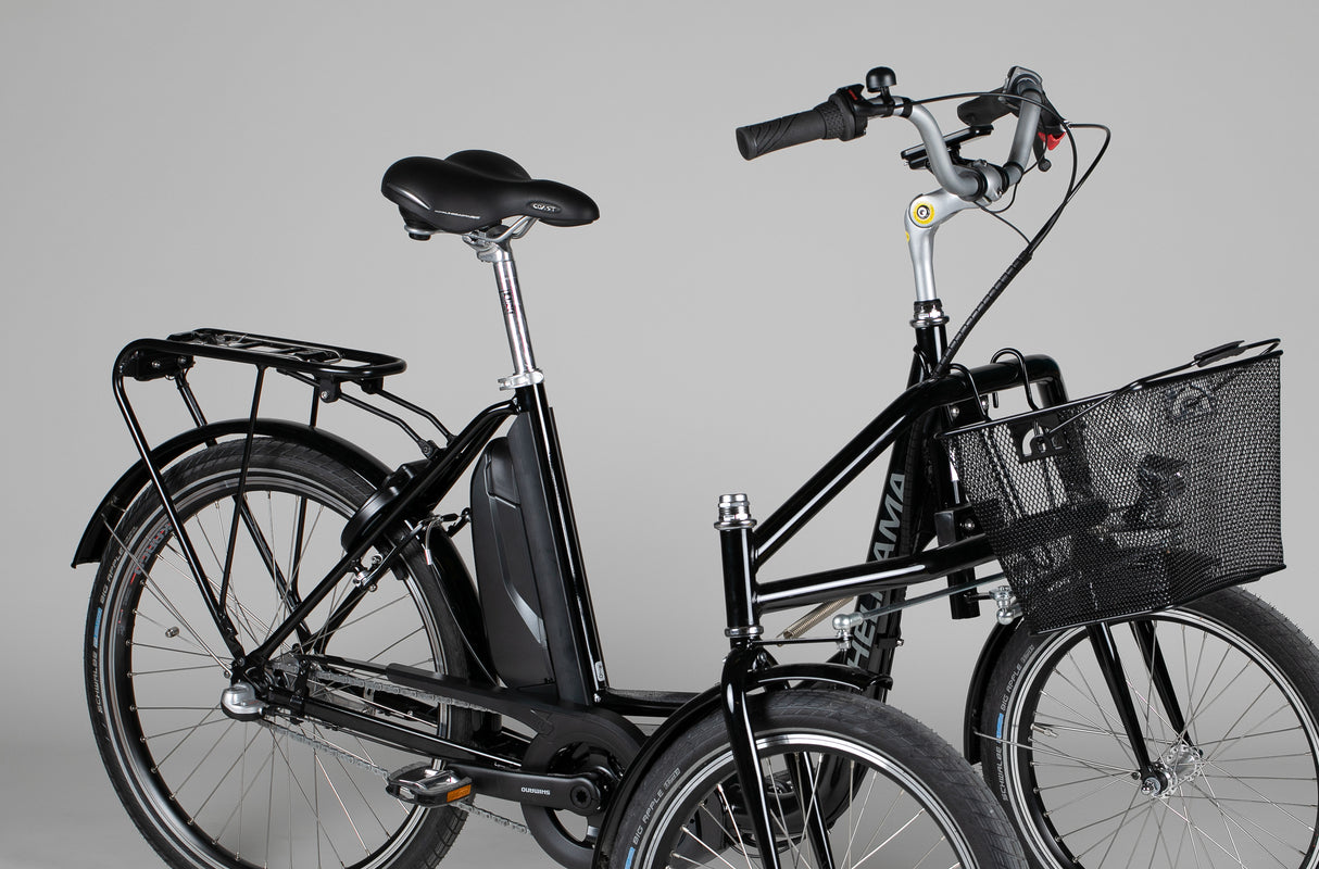 Helkama E-Trike 3sp - käytetty sähköpyörä 140-200 cm ajajalle