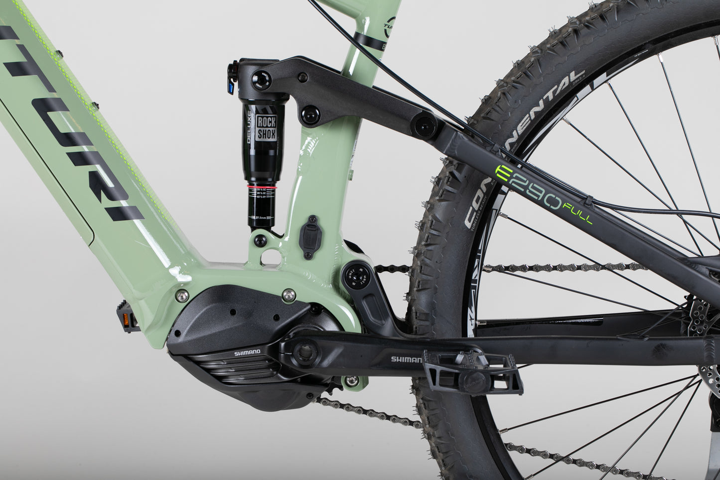 Tunturi E290 Full - käytetty sähköpyörä 180-195 cm ajajalle