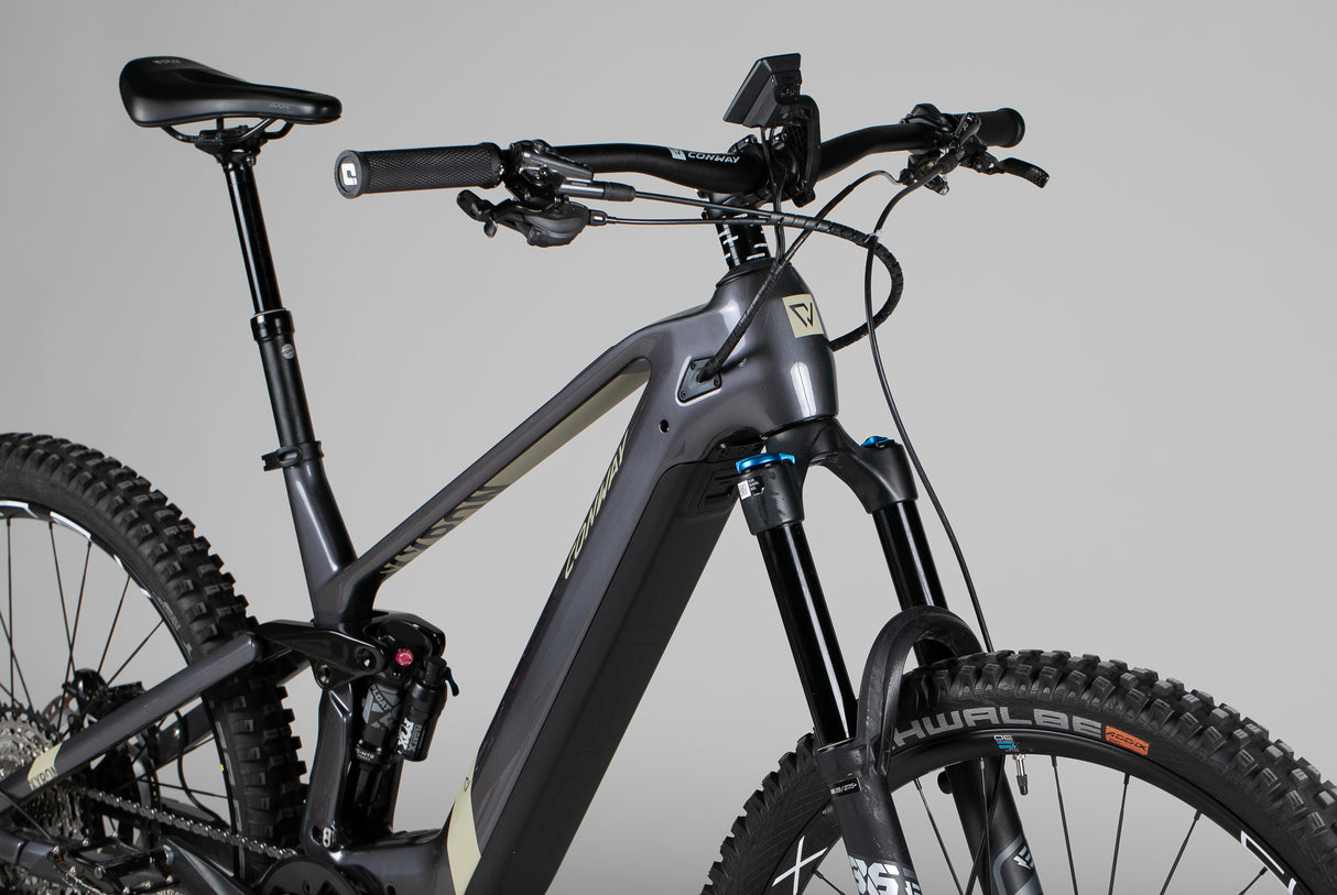 Conway XYRON S 8.9 MX Carbon - käytetty sähköpyörä 168-178 cm ajajalle