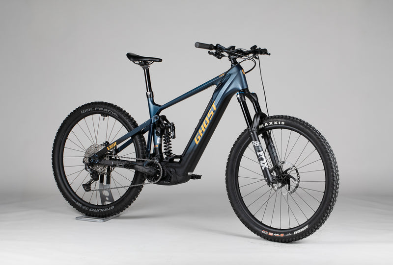 Ghost E-Riot EN CF Pro - käytetty sähköpyörä 187-196 cm ajajalle