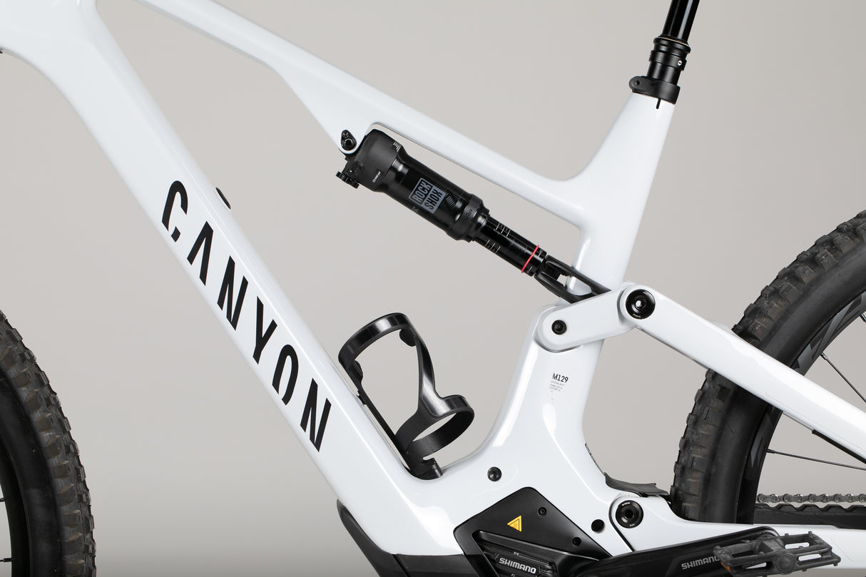 Canyon Spectral:On Cf 7 - käytetty sähköpyörä 186-198 cm ajajalle