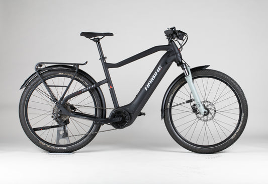 Haibike Trekking 6 High - käytetty sähköpyörä 170-180 cm ajajalle