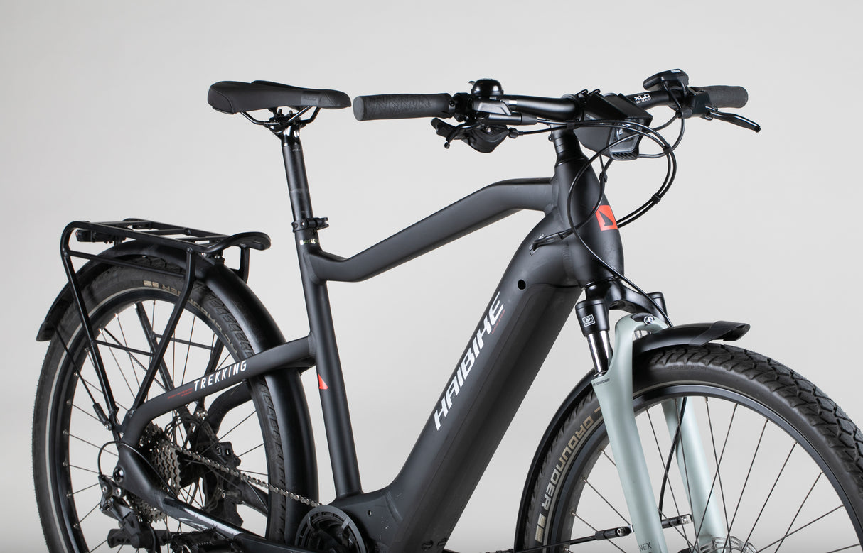 Haibike Trekking 6 High - käytetty sähköpyörä 170-180 cm ajajalle