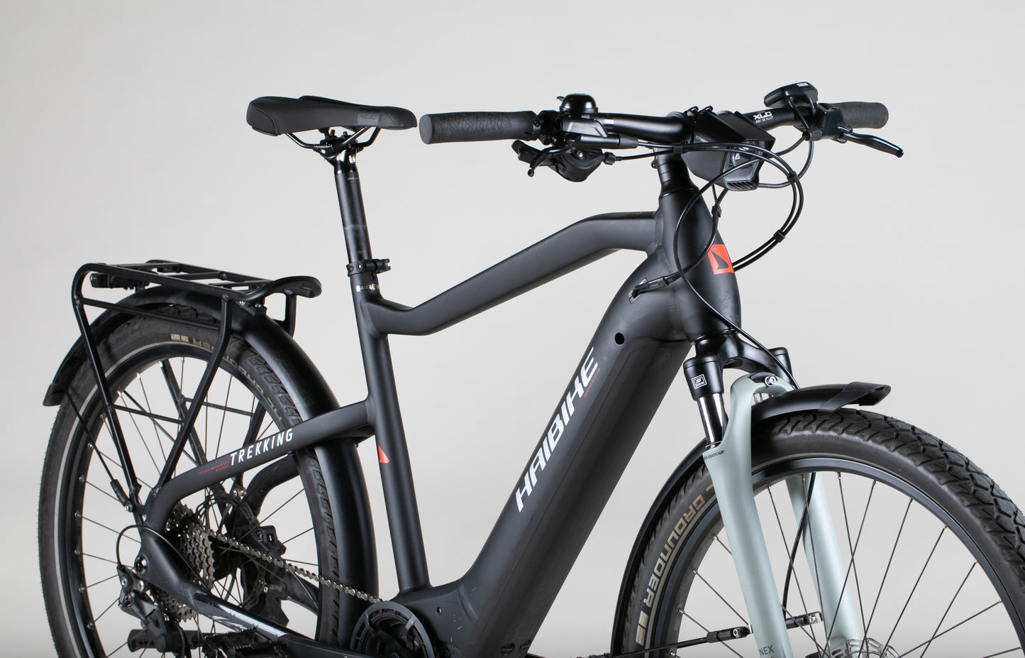 Haibike Trekking 6 High - käytetty sähköpyörä 170-180 cm ajajalle