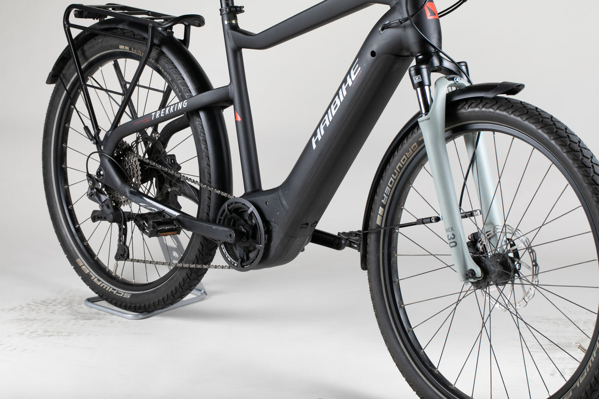 Haibike Trekking 6 High - käytetty sähköpyörä 170-180 cm ajajalle