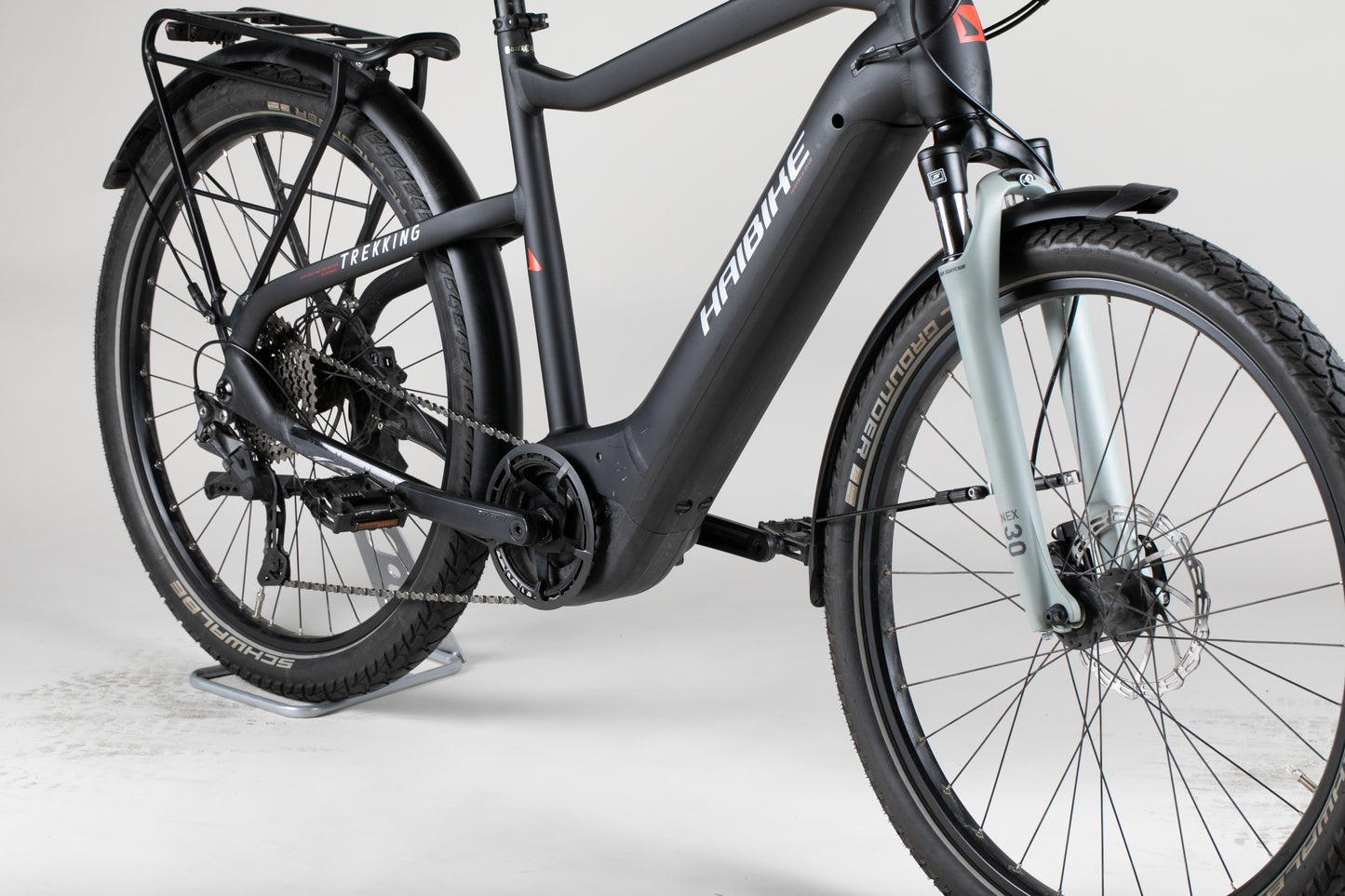 Haibike Trekking 6 High - käytetty sähköpyörä 170-180 cm ajajalle