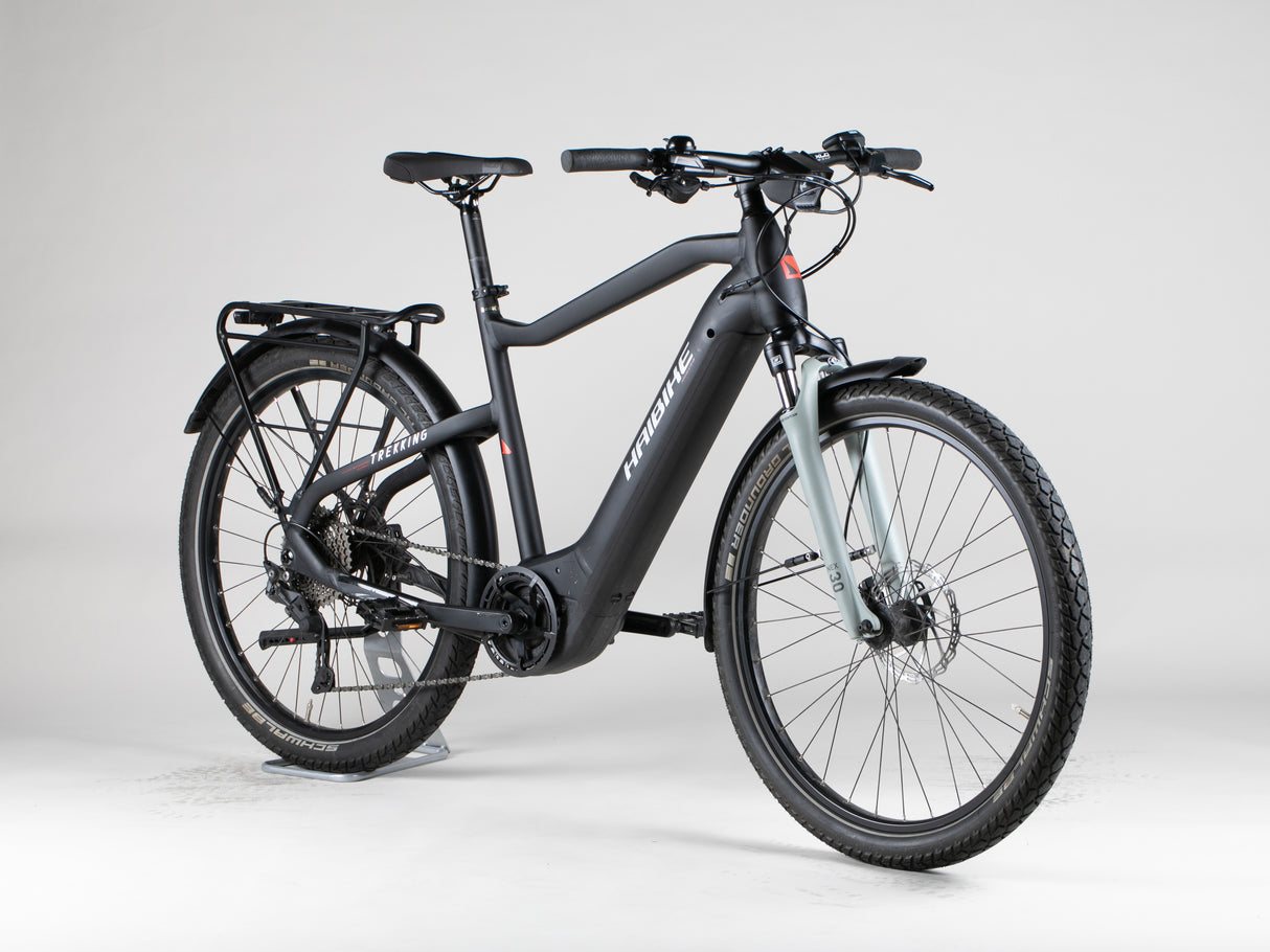 Haibike Trekking 6 High - käytetty sähköpyörä 170-180 cm ajajalle