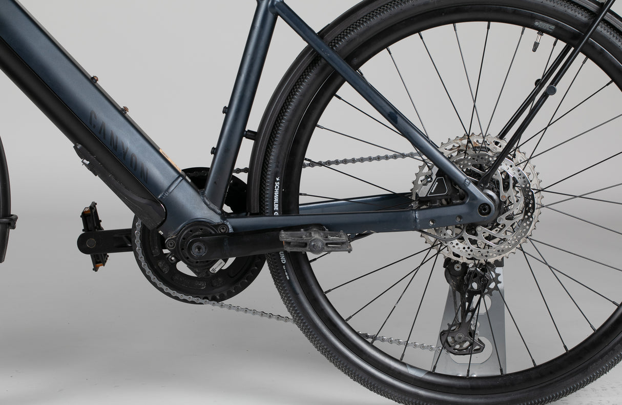 Canyon Commuter:On 7 - käytetty sähköpyörä 168-181 cm ajajalle
