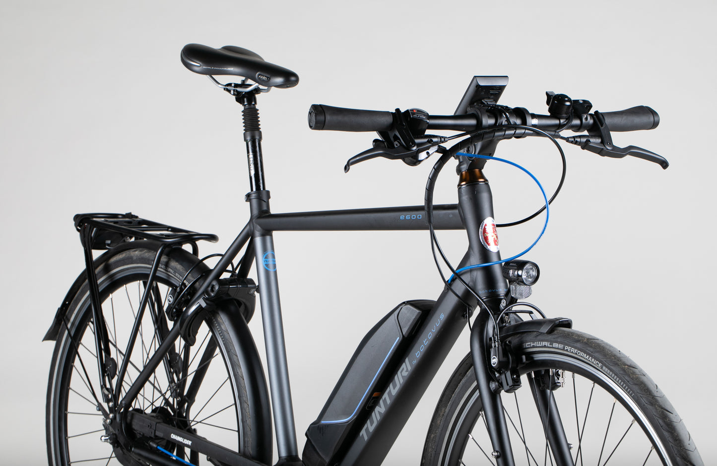 Tunturi E600 - käytetty sähköpyörä 177-190cm ajajalle