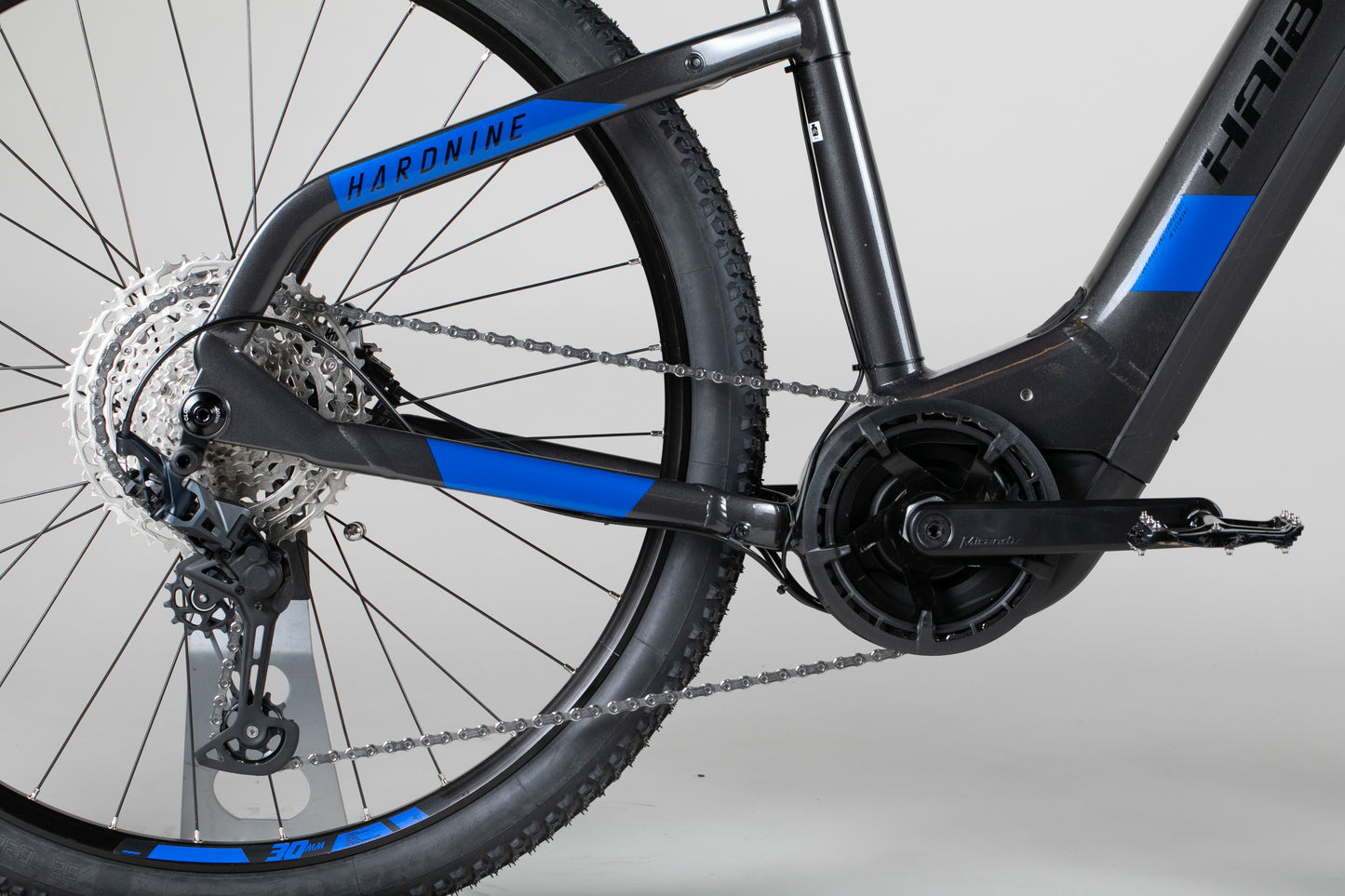 Haibike Hardnine 7 - käytetty sähköpyörä 165–177 cm ajajalle