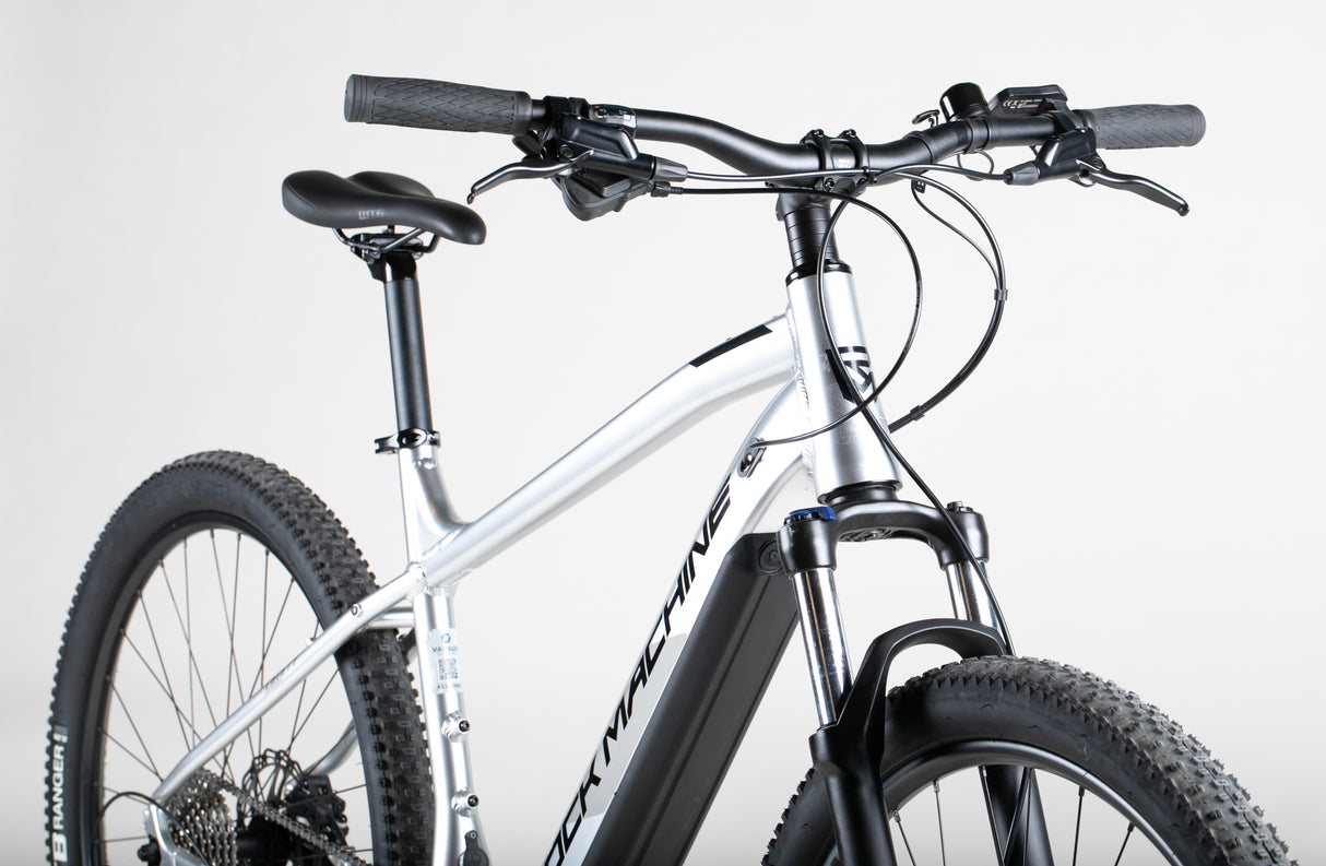 Rock Machine Torrent e30 - käytetty sähköpyörä 170-185 cm ajajalle